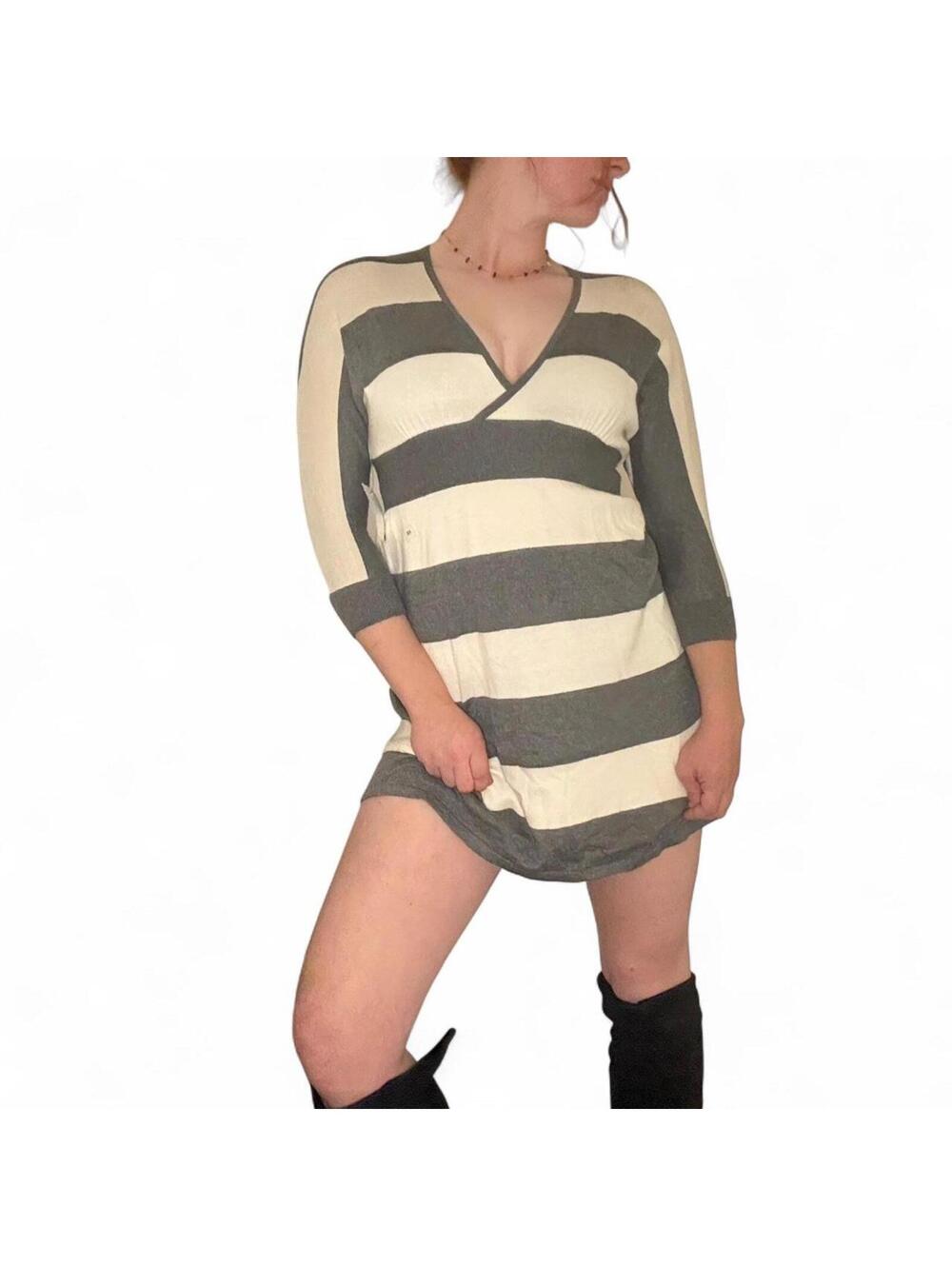 Express Striped Mini Dress